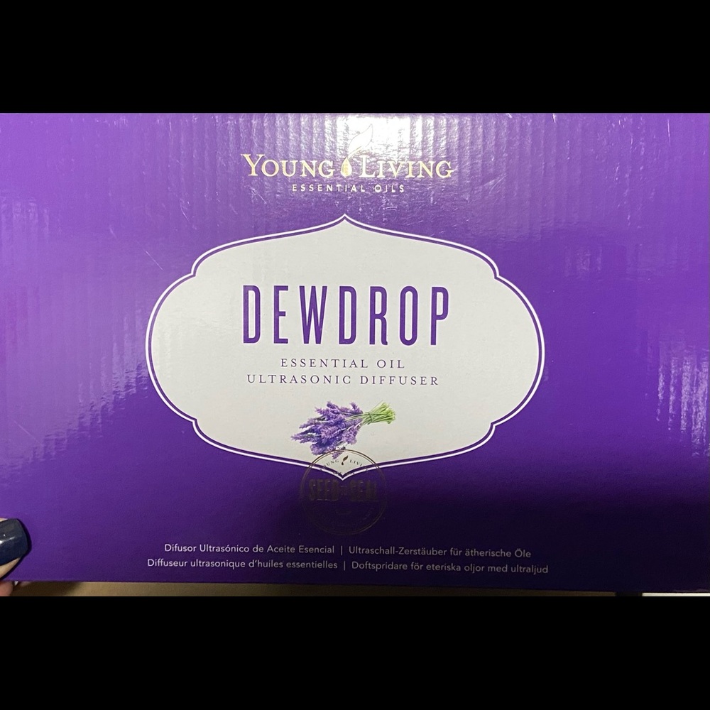 You g living dew drop diffuser new